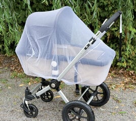 Universālais XXL (Lielā izmēra) anti moskītu tīkls bērnu ratiem (gultiņām) cena un informācija | Aksesuāri bērnu ratiem | 220.lv