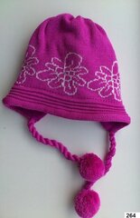Детская тёплая шапочка для девочек Polly Аrt.13385 (50-56cм) цвет 264 LENNE '14 цена и информация | Шапки, перчатки, шарфы для мальчиков | 220.lv