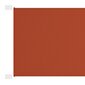 VidaXL vertikāla markīze, sarkanbrūna, 100x270 cm, Oksfordas audums cena un informācija | Saulessargi, markīzes un statīvi | 220.lv