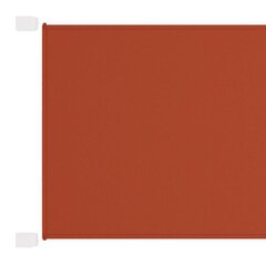 VidaXL vertikāla markīze, sarkanbrūna, 180x270 cm, Oksfordas audums цена и информация | Зонты, маркизы, стойки | 220.lv