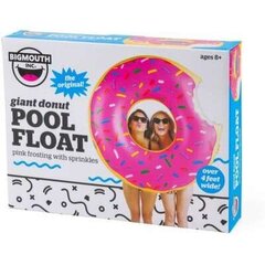 BigMouth Donut Float Art.BMPF-0003- EU Piepūšamais riņķis cena un informācija | Piepūšamās rotaļlietas un pludmales preces | 220.lv