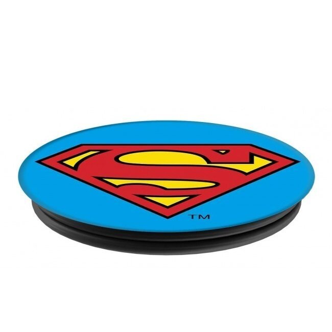 Popsocket (Oriģināls) Izvelkams Pirkstu Fiksējošs Telefona Gadžets Turētājs & Statīvs Plastikāta Superman Icon cena un informācija | Mobilo telefonu aksesuāri | 220.lv