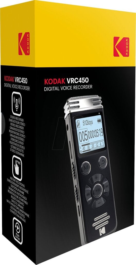 Kodak VRC450 цена и информация | Diktofoni | 220.lv