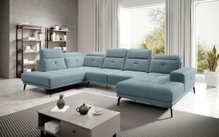 U-veida stūra dīvāns E-BRETAN-Savoi 100-Left cena un informācija | Dīvāni | 220.lv