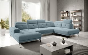 U-veida stūra dīvāns E-BRETAN-Savoi 100-Right cena un informācija | Dīvāni | 220.lv