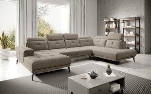 U-veida stūra dīvāns E-BRETAN-Vero 18-Right cena un informācija | Dīvāni | 220.lv