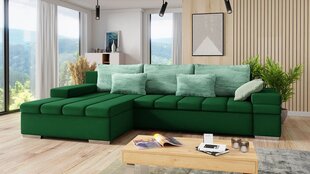 Угловой диван-кровать KANTON PREMIUM-Otusso 11 + Sorriso 08 + Modello 03-Left цена и информация | Диваны | 220.lv