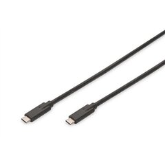 Digitus AK-300139-010-S, USB-C, 1 m цена и информация | Кабели и провода | 220.lv