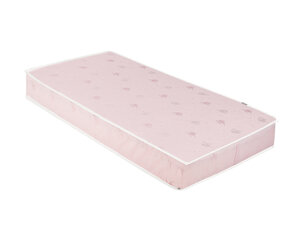 Matracis bērniem Kikkaboo CocoCraft 60x120x15 cm, Helicopter Pink cena un informācija | Matrači | 220.lv