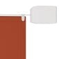 VidaXL vertikāla markīze, sarkanbrūna, 250x270 cm, Oksfordas audums cena un informācija | Saulessargi, markīzes un statīvi | 220.lv