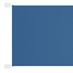 VidaXL vertikāla markīze, zila, 180x1000 cm, Oksfordas audums cena un informācija | Saulessargi, markīzes un statīvi | 220.lv