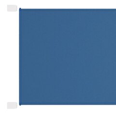 VidaXL vertikāla markīze, zila, 140x600 cm, Oksfordas audums cena un informācija | Saulessargi, markīzes un statīvi | 220.lv