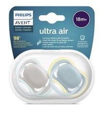 Пустышки Philips Avent Ultra, 18 мес. + цена и информация | Соски на бутылочку | 220.lv