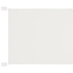 VidaXL vertikāla markīze, balta, 100x420 cm, Oksfordas audums cena un informācija | Saulessargi, markīzes un statīvi | 220.lv