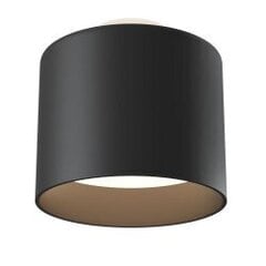 Griestu lampa Maytoni Ceiling &Wall, melnā krāsā ar LED diodēm C009CW-L12B цена и информация | Потолочные светильники | 220.lv