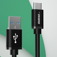 Кабель для зарядки данных Dudao USB/micro USB 3A 1 м, белый (L1M) цена и информация | Кабели для телефонов | 220.lv