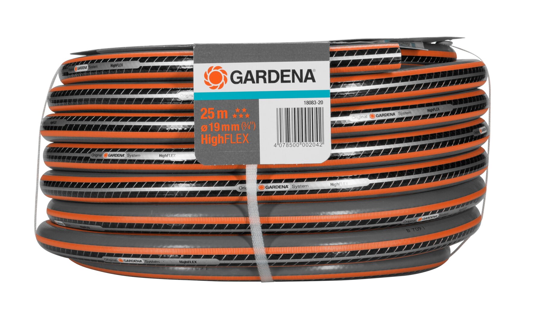 Šļūtene Gardena Comfort HighFlex 19mm, 25m cena un informācija | Laistīšanas sistēmas | 220.lv