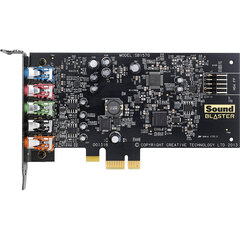 Datora piederums Creative Labs, Creative SB Audigy FX PCIE cena un informācija | Kontrolieri | 220.lv