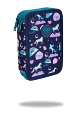 Форменный пенал с двумя отделениями, с принадлежностями CoolPack Jumper 2 Dinosaurs D066330 цена и информация | Пеналы | 220.lv