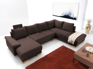 П-образный угловой диван-кровать U LEX 3-Bergamo 29-Left цена и информация | Диваны | 220.lv