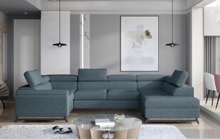 П-образный угловой диван-кровать E-ESCADA-Grande 75-Right цена и информация | Диваны | 220.lv