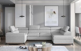 П-образный угловой диван-кровать E-ESCADA-Grande 81-Right цена и информация | Диваны | 220.lv