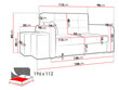 Dīvāns ar dīvānu CLIVIA HOME II-Manila 16 цена и информация | Dīvāni | 220.lv