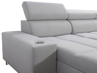 U formas stūra dīvāns EWASY VIII-Uttario Velvet 2960-Left cena un informācija | Dīvāni | 220.lv