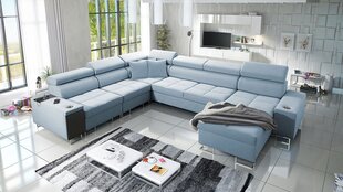 П-образный угловой диван EWASY VIII-Uttario Velvet 2960-Right цена и информация | Диваны | 220.lv