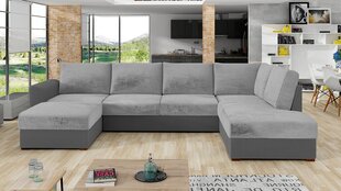 Угловой диван-кровать П-образный SZAFRAN Premium-Otusso 23 + Sorriso 04 + Sorriso 04-Right цена и информация | Диваны | 220.lv