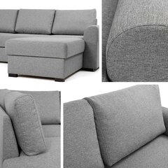 Угловой диван-кровать П-образный SZAFRAN Premium-Velvetto 10 + Velvetto 05 + Velvetto 05-Right цена и информация | Диваны | 220.lv