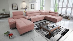 П-образный угловой диван-кровать EWASY V-Uttario Velvet 2955-Left цена и информация | Диваны | 220.lv