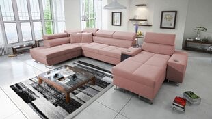 П-образный угловой диван-кровать EWASY V-Uttario Velvet 2955-Right цена и информация | Диваны | 220.lv