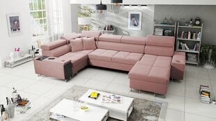 U formas stūra dīvāns EWASY IV MINI-Uttario Velvet 2955-Pa labi cena un informācija | Dīvāni | 220.lv