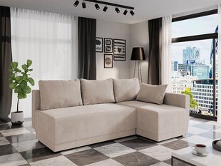 Угловой диван-кровать PINIATA-Right-Mono 232 (полиэстер) цена и информация | Диваны | 220.lv