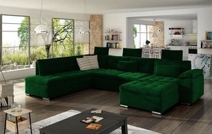 Угловой диван-кровать П-образный VEGAS BIS-Magic Velvet 2225 + Magic Velvet 2225 + Senegal 823-Right цена и информация | Диваны | 220.lv