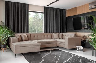 U formas stūra dīvāns E-MONTEZ-Nube 20-Left cena un informācija | Dīvāni | 220.lv