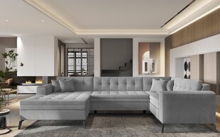U formas stūra dīvāns E-MONTEZ-Nube 3 -pa kreisi cena un informācija | Dīvāni | 220.lv