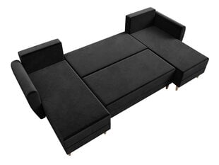 П-образный угловой диван-кровать КУКЛЕ У-Итака 10 цена и информация | Диваны | 220.lv