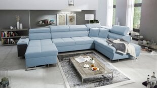 П-образный угловой диван EWASY VI-Uttario Velvet 2960-Left цена и информация | Диваны | 220.lv