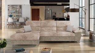 Угловой диван-кровать ALVIN MINI PREMIUM-Left-Eterno 01 + Sorriso 05 + Modello 06 цена и информация | Диваны | 220.lv
