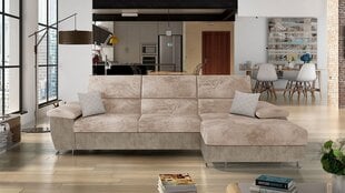 Угловой диван-кровать ALVIN MINI PREMIUM-Right-Eterno 01 + Sorriso 05 + Modello 06 цена и информация | Диваны | 220.lv