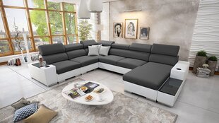 П-образный угловой диван LUIZA VIII-Ekj 01 + Sawana 96 + Evo 32-Right цена и информация | Диваны | 220.lv