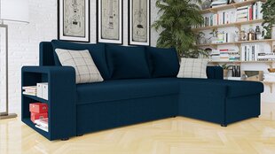 Угловой диван-кровать FENEROS LUX-Kronos 09 + Kronos 09 + Senegal 818 цена и информация | Диваны | 220.lv