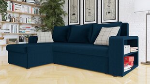 Угловой диван-кровать FENEROS LUX-Kronos 09 + Kronos 09 + Senegal 818 цена и информация | Диваны | 220.lv
