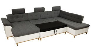П-образный угловой диван-кровать DUMBO BIS-Left-Uttario Velvet 2978 + Uttario Velvet 2978 + Сенегал 825 цена и информация | Диваны | 220.lv