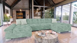 П-образный угловой диван-кровать AGATA PREMIUM-Sorriso 08 + Sorriso 08 + Modello 03 цена и информация | Диваны | 220.lv