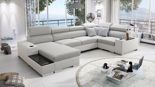 П-образный угловой диван LUIZA IV MAXI-Ekj 01 + Luxo 6601 + Evo 32-Left цена и информация | Диваны | 220.lv