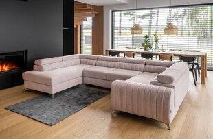 П-образный угловой диван E-Louis-Gojo 101-Left цена и информация | Диваны | 220.lv