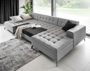U formas stūra dīvāns E-VERTIZO-Tipa 4 cena un informācija | Dīvāni | 220.lv